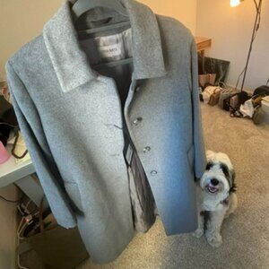 NWT Sz 10 Cinzia Rocca Icons Wool Cashmere Blend Coat